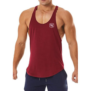 Custom Logo <b>Muscle</b> Tank <b>Top</b> For <b>Men</b> Comfortable Tank <b>Top</b> For Workouts Training And Exercise - Product Image 1