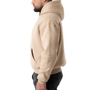 เสื้อฮู้ดดี้ผู้ชายคุณภาพสูง ขายดี ปี 2025 ขายส่ง เสื้อฮู้ดดี้ผ้าฝ้ายทรงโอเวอร์ไซส์ เสื้อฮู้ดดี้พื้นฐานทรงโอเวอร์ไซส์ลำลอง - Product Image 3