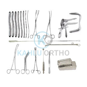 Ensemble de dilatation et de curetage manuel en acier inoxydable personnalisé par KAHLU ORTHOPEDIC - Instruments chirurgicaux réutilisables de haute qualité - Product Image 2