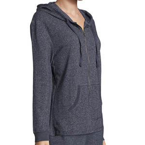 Sweat-shirts à capuche décontractés personnalisés, imprimés et brodés, à épaules tombantes, respirants, écologiques, tricotés pour femmes - Product Image 6