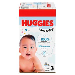 Pañales Talla 1, Ajuste Perfecto para Recién Nacidos, Huggies Snug & Dry y Bebés en Etapa Temprana - Product Image 1