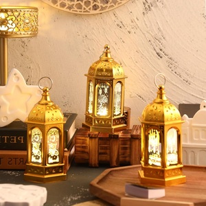 Handmade Metal Ramadan <b>Lantern</b> with Moroccan Shape Durable Design for Indoor Festival Decor & Beautiful Illumination - Product Image 5