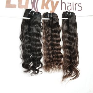 Fabrique de haute qualité pour le prix de gros Cuticule de cheveux humains alignés Remy ondulés des extensions de cheveux de femmes vietnamiennes - Product Image 4