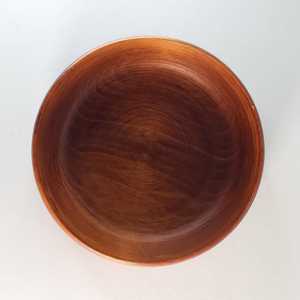 Bol en bois de manguier écologique et durable, sculpté à la main, pour salade, riz et fêtes - Product Image 1