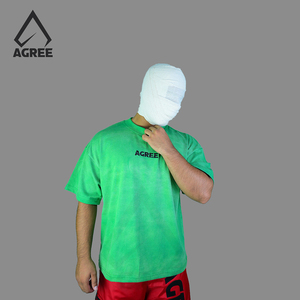 AGREE SPORTS Camiseta Corta Oversize Azul Marino Personalizada al por Mayor, 100% Algodón de Alto Gramaje, Estampada para Hombre - Product Image 2