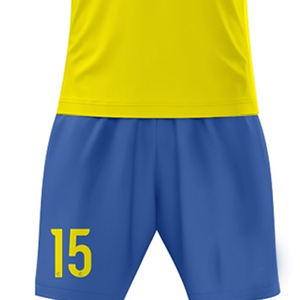 Uniformes de football de sublimation respirants à séchage rapide 2025 uniformes de football d'équipe personnalisés en polyester 100% - Product Image 4