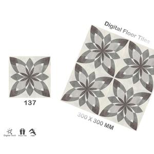 12x12 Calidad de exportación 30x30 Marca Vistaar Diseño de flores modernas Cerámica 300x300mm Baldosas de porcelana esmaltada mate digital - Product Image 3