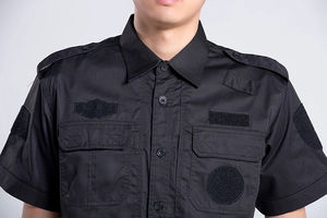 Uniformes de manga larga de gran tamaño para hombre, materiales para exteriores, guardia de seguridad, venta al por mayor, uniformes de seguridad de manga larga - Product Image 6