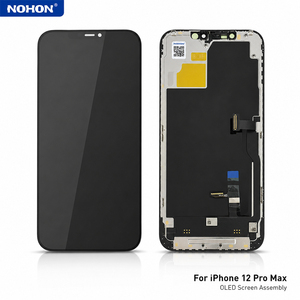 Pantalla OLED de Repuesto para <span class=keywords><strong>iPhone</strong></span> <span class=keywords><strong>12</strong></span> Pro Max, Digitalizador de Pantalla Táctil, Ensamblaje Ultrafino y Flexible, Piezas de Reparación de Teléfonos al por Mayor - Product Image 1