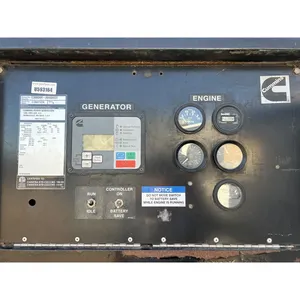 Groupe électrogène diesel d'occasion 300 kW 1800 tr/min, sélecteur de tension, refroidissement par eau, démarrage électrique 12 V CC, mobile sur remorque - Product Image 5