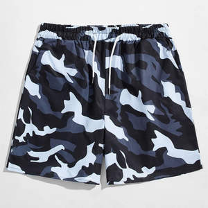 OEM de alta calidad de los hombres pantalones cortos para correr de camuflaje multicolor cómodo transpirable diseño fresco de moda Pantalones cortos sólidos - Product Image 1