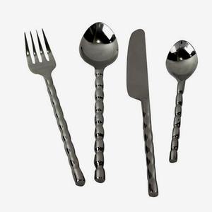 Meilleure vente vente en gros de couverts en acier inoxydable, coutellerie en acier inoxydable, cutipole en argent fini mat, ensemble de mariage - Product Image 2