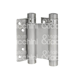 PAIR OF BOMMER TYPE <b>SPRING</b> <b>HINGES</b> Art. 107 Nickel-plated steel - Product Image 1