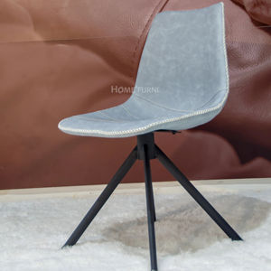 Chaise de salle à manger Design moderne Style cuir synthétique Matériau utilisé mousse haute densité Durable Type Venus 4E Vietnam Export Wholesale - Product Image 1