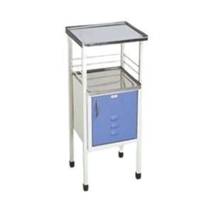 ตู้เก็บของมาตรฐานสำหรับใช้ในโรงพยาบาลมีหนึ่งลิ้นชักและตู้หนึ่งที่ออกแบบมาสำหรับข้างเตียง - Product Image 1