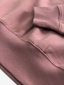 Sweat-shirt long et ample pour femme en tricot doux et chaud, avec un mélange de coton polaire respirant, confort décontracté, drapé, pelucheux et confortable - Product Image 5