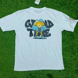 Camisetas de algodón de alta calidad al por mayor Camisetas largas de talla grande informales con estampado DTF personalizado para hombre con estampado DTF - Product Image 1