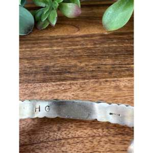 Navajo Spiny Oyster & Sterling <b>Silver</b> Fashion <b>Cuff</b> <b>Bracelet</b> - Product Image 4