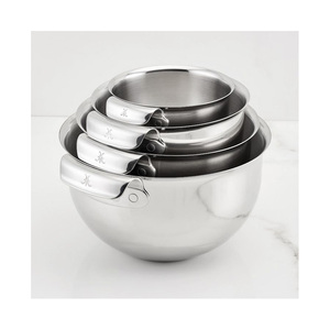 NextGen 2025 Ultra-Light Stainless Steel <b>Measuring</b> Bowl Set Sleek & Minimalist Look Easy to Wash & Handle for Effortless Cooking - Product Image 5