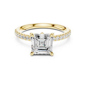 Strow jewels Anillo de piedra natal de oro de 14 quilates para mujer Opción de regalo personalizado - Product Image 5