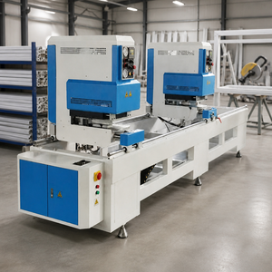 Máquina de Soldadura sin Costuras de Doble Cabezal YBKE UPVC, Equipo Eficiente para la Fabricación de Puertas y Ventanas - Product Image 1