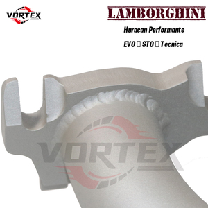 Système d'échappement en acier inoxydable Collecteurs de tuyaux d'échappement Bouclier thermique pour Lamborghini Huracan EVO STO Isolation en céramique de bambou - Product Image 5