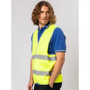 Chaleco de Alta Visibilidad Personalizado Blink con Pegatinas Reflectantes y Luces para Uso Promocional - Product Image 1