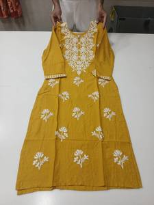 <b>Designer</b> German Rayon With Lakhnavi Kurti Full <b>Catalog</b> available at wholesale rate ideal for casual wear - Product Image 5