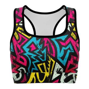 Sujetador deportivo cómodo hecho a medida de alta calidad al por mayor con tela duradera transpirable para ropa deportiva - Product Image 1