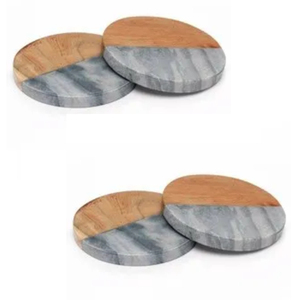 ที่รองแก้วไม้สไตล์พรีเมี่ยมสำหรับรับประทานอาหารสุดหรูมาใหม่ฟรีที่รองแก้วไม้แบบชนบทสำหรับตกแต่งบ้านไร่ - Product Image 6