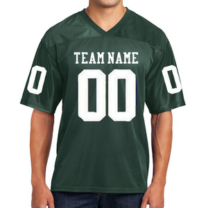 Wholesale New American Football Jersey High Quality Short Sleeve Plus Size Breathable 100% <b>Polyester</b> Moisture-Wicking - Product Image 3