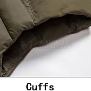 Servicio OEM Diseñe su propio Chaleco de invierno acolchado para hombres Chaleco de invierno acolchado de moda de alta calidad - Product Image 3