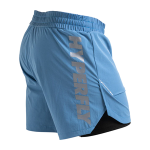 Pantalones cortos MMA de boxeo para hombre con estampado sublimado personalizado de alta calidad - Product Image 2