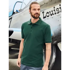Chemises polo de travail personnalisées pour hommes pour le merchandising et les promotions - Product Image 1