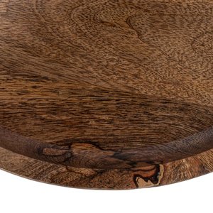 Royal Look Wooden Serving Tray 2 Tier Round Shape for Restaurant Cafe Hotels Serving Dishes Food Fruit Coffee Serving Tray - Product Image 6