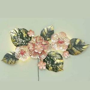 Decorative Multicolor Finish Abstract Design Metal <b>Wall</b> Sculpture Crafted <b>Wall</b> Art Stylish Hanging Accent for Home Living Room - Product Image 6