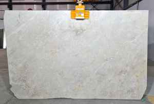 2025 blanco cremoso nublado lechoso Beige azulejo de mármol Natural 2cm de espesor losa acabado pulido decoración interior al aire libre hecho Turkiye - Product Image 6