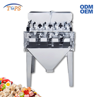 Machine d'emballage de granulés multi-têtes entièrement automatique et précise pour l'emballage de sacs/films/feuilles d'emballage de produits alimentaires et de snacks, avec moteur