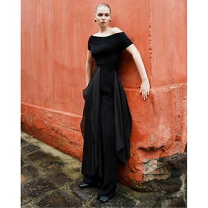 ผ้าพันคอผืนยาวเนื้อผ้านุ่มลื่นไหลนุ่มนวลทำให้ดูโปร่งแสง - Product Image 3