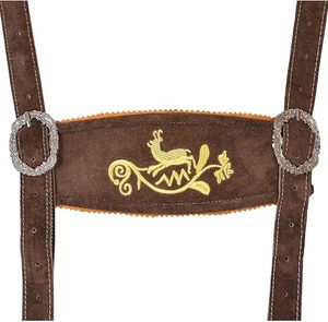 Pantalones de Baile Alemanes Unisex ONSTYLE de Alta Calidad, Color Marrón Ballet, 100% Poliéster, Ropa de Baile para Adultos, Transpirable - Product Image 4