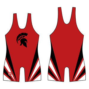 Singlet de gymnastique léger et extensible à 4 voies Design personnalisé Singlet de lutte par sublimation Dernière offre - Product Image 6