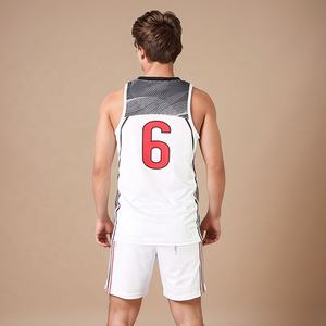 เสื้อบาสเก็ตบอลแบบยูนิเซ็กซ์ สกรีนชื่อและหมายเลขทีมได้ตามต้องการ ขายส่ง ระบายอากาศได้ดี ต้านเชื้อแบคทีเรีย ผลิตจากโพลีเอสเตอร์ 100% พิมพ์โลโก้ มีไซส์ใหญ่ - Product Image 6
