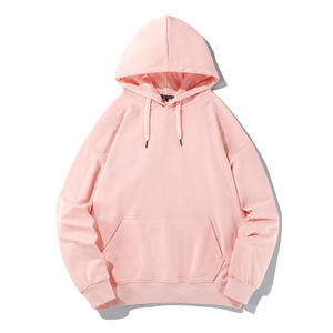 2025 Men's High Quality Custom Printing Hoodie 100% Cotton Plain Sweatshirt with Full Sleeves and Logo for <b>Winter</b> - Product Image 3