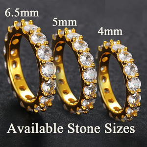 Bagues unisexes en argent sterling 925 Moissanite de haute qualité, bijoux en pierre naturelle de style classique pour hommes, mariage et fête - Product Image 4