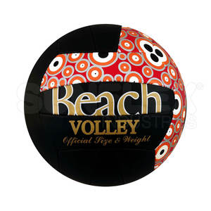 Pelota de voleibol de playa para deportes al aire libre de PU y cuero de alta calidad para entretenimiento - Product Image 1