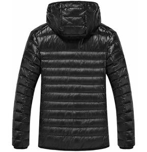 Veste matelassée pour homme d'hiver 2025, vêtements de gros de haute qualité avec col à capuche, différentes couleurs, poches, prix bas - Product Image 2