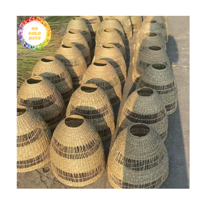 โคมไฟไม้ไผ่ทำด้วยมือจากหวายธรรมชาติสำหรับตกแต่งบ้านโคมไฟระย้าผลิตในเวียดนาม - Product Image 3