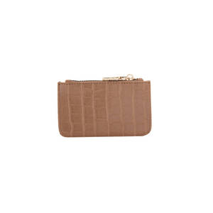 Porte-cartes de visite en PU à motif crocodile Mink CZDN30088 - Product Image 3
