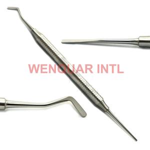 Ensemble de haute qualité de 7 instruments de chirurgie d'implant dentaire d'ascenseur périosté Source d'alimentation manuelle en acier - Product Image 5