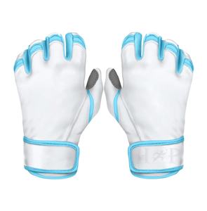 Professional Quality Men's Baseball <b>Batting</b> Gloves Plus Size Comfortable Fit with Customized Logo Made From Leather - Product Image 5